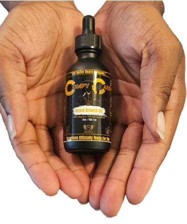 Comfy Care Beard Growth Oil for Men - All-Natural Beard Softener & Moisturizer for All Beard Types - Strengthens & Nourishes - Buy Online on GoSupps.com