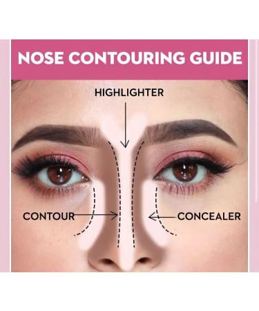 LAY'S Beauty Self Contour Nose Brush - 2in1 Double Sided Sculpting and Concealing Brush for Nose Shape, Vegan-Friendly Small Foundation Brush for Blending - Beginner's Essential - Buy Online on GoSupps.com