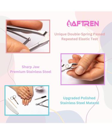 Cuticle Cutter Cuticle Pusher Cuticle Nipper Professional Stainless Steel Cuticle Cutter Durable Cuticle Cutter Pedicure Manicure Tools for Fingernails and Toenails - Buy Online on GoSupps.com