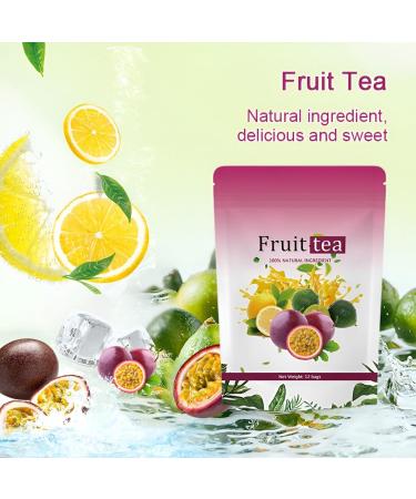 Sachets De Th Aux Fruits Lyophilis s Th Infus Aux Fruits Aux Ar mes Naturels Sans Sucre Ajout Boisson Saine For Le Quotidien(3PC) - Buy Online on GoSupps.com
