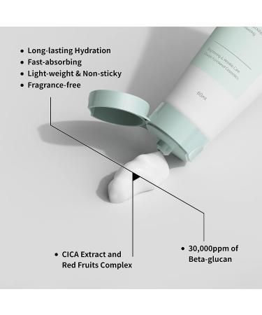 IUNIK Beta-Glucan Skincare Set - Moisturizing & Revitalizing Cream (2.02 fl.oz.) + Mini Serum (0.51 fl.oz.) | EWG-Green Ingredients for Skin Reinforcement - Buy Online on GoSupps.com