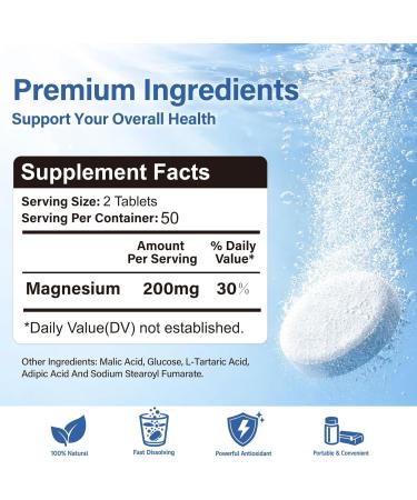 H2 Molecular Hydrogen Tablets with Magnesium - 100 Tablets Hydrogen Water Tablets for Athletic Recovery Energy & Cellular Health Lemon & Raspberry Variety - Buy Online on GoSupps.com