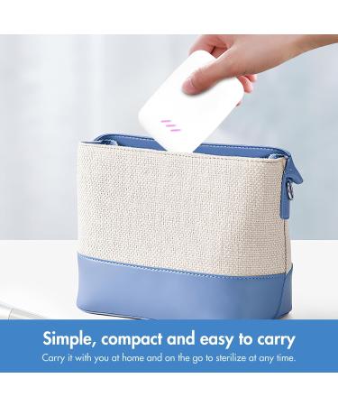 UV Toothbrush Sanitizer Case Portable Mini Toothbrush Sanitizer with Dryer Heating Fan Drying Rechargeable Toothbrush Cover Sterilizing Box for Home Travel & Fits All Toothbrushes Typ2 - Buy Online on GoSupps.com