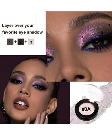 Afflano Glitter Eyeshadow - Intense Color Shifting Duo Chrome Makeup for Eyes and Face - Buy Online on GoSupps.com