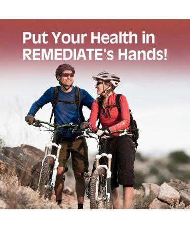 REMEDIATE Carbonyl Iron 65mg with Vitamin C | Gentle Iron for Energy & New Red Blood Cells | Vegan & Non-GMO | 60 Tabs - Buy Online on GoSupps.com