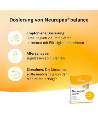 Neurapas Balance: 5 x 100 Tablets - Best Vegetable Antidepressant with St. John's Wort Passion Flower & Valerian - Relaxing & Calming Formula for Stress Relief - Buy Online on GoSupps.com