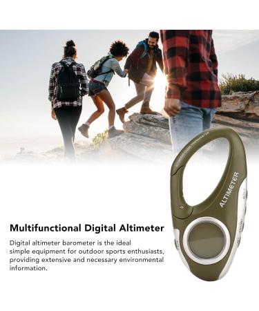 Multifunctional Digital Altimeter with LCD Display - Altimeter Barometer Weather Forecast & Clock for Outdoor Sports - International Shipping Available - Buy Online on GoSupps.com