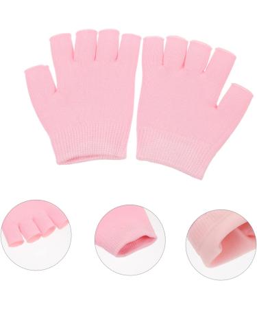 FRCOLOR 1 Pair Gel Moisturizing Gloves Skin Care Gloves Hand Softening Gloves Lotion Gloves Fingerless Gloves for Women Dry Hands Hand Gloves Hand Muffs for Men Touch Miss Dipping spa 15x11cm - Buy Online on GoSupps.com