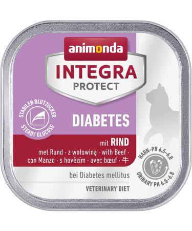 Animonda Integra Protect Wet Cat Food - Diabetes Care Adult Mix Pack 6 x 100g - Optimal Nutrition for Cats - Buy Online on GoSupps.com