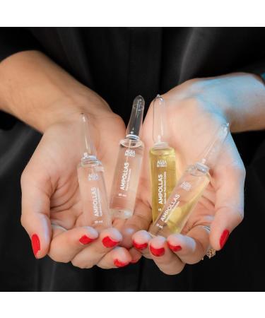 Agua de Cielo Hair Ampoules Set - Intensive Treatment for Damaged Hair Nourish & Repair | Reduce Hair Loss - 4 x 10ml - Buy Online on GoSupps.com