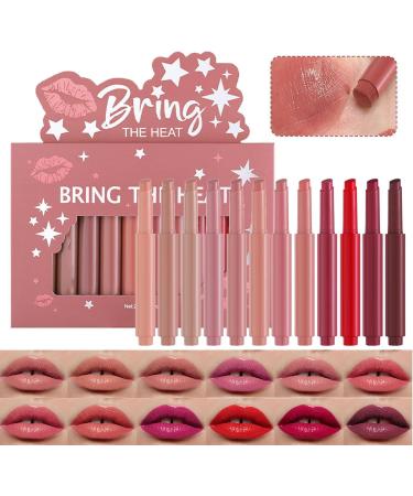 Lip Pencil - Long-Lasting Nourishing Intense Pigment | Glossy Lipstick for Makeup - For Mother Wife Girlfriend Friends Travel Home University Dates Beach - Buy Online on GoSupps.com