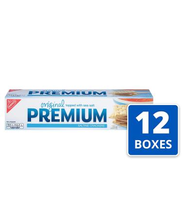 Premium Original Saltine Crackers 4.0 oz - Pack of 12 | High-Quality Snack - Buy Online on GoSupps.com