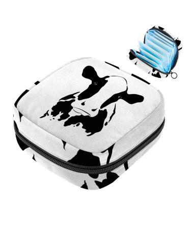 Women's binding bags animal cow ladies tampon storage bags zip pockets menstrual tied bags multi16
