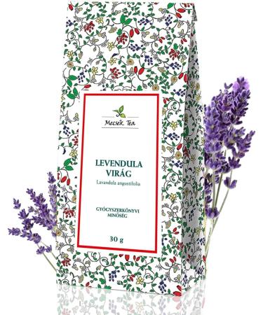 Lavender Flower Herbal Natural Premium Loose Leaf Tea 30g Lavandula Angustifolia - Buy Online on GoSupps.com