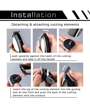 Professional Hair clippers Cutting Kit Men SH51 green/grey - Buy Online on GoSupps.com