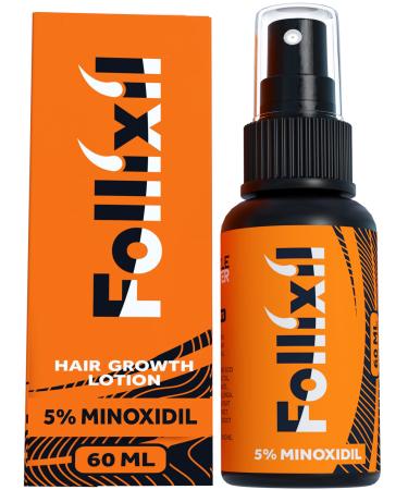 5% Minoxidil for Men and Women Lotion - Extra Biotin, Capilia Longa and Niacinamide - 1 Month 2Fl Oz - Worlds Strongest and Safest Hair Growth Minox Cocktail Treatment for Boosting Follicles Lotion 2 Fl Oz (Pack of 1)
