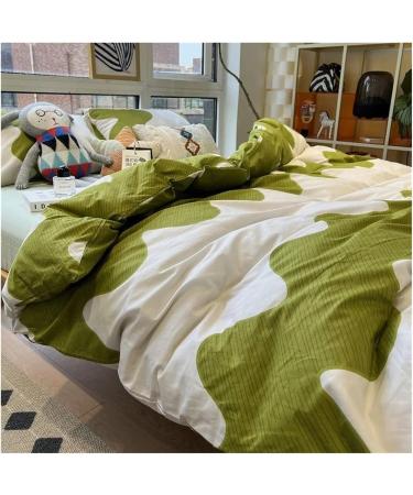 Bedding Set Flat Bed Sheet Duvet Cover Twin Full Queen - Bed Linen Boy Girl Bedding Sets Flower Cherry Soft (B 1.8x2.2m 4pcs) - Buy Online on GoSupps.com