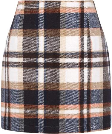 Buy Women's Short Black A-Line Tulle Skirt | Simple Elastic Waist & Long Checkered Design - International Shipping Available - Buy Online on GoSupps.com