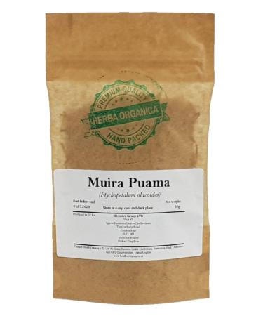 Muira Puama / Liriosma Ovata / Ptychopetalum # Herba Organica # Potency Tree Potency Wood (50g) 50 g (1 pack)