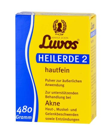 Luvos Healing Clay for Acne - Skin-Fine Powder 480g | International Shipping Available - Buy Online on GoSupps.com