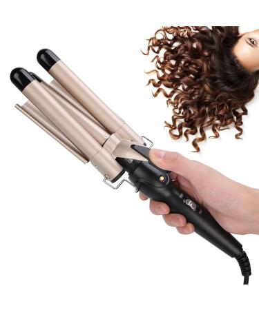 Buy Waver Hair Tool - 3 Barrel Curling Iron & Adjustable Hair Curler for Salon & Home Perfect Curls Every Time - Buy Online on GoSupps.com