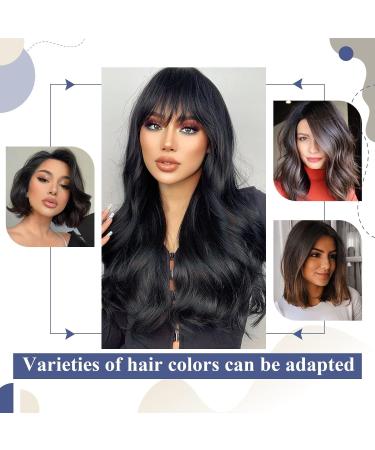 Laavoo Invisible Tape Extensions - 18 Remy Real Hair Black - 10pcs Skin Weft for Smooth Natural Look - Buy Online on GoSupps.com