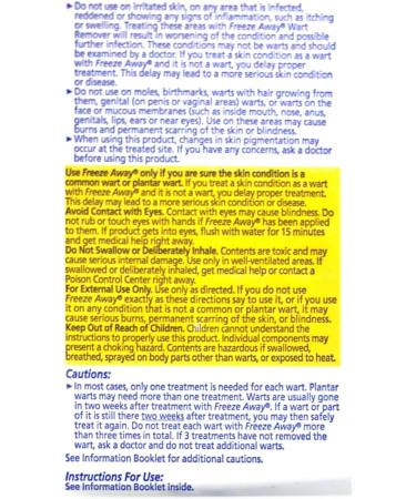 Dr. Scholl's Freeze Away Wart Remover 7 Each - Pack of 9 - Buy Online on GoSupps.com