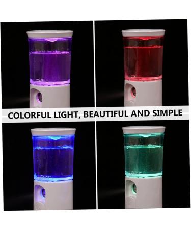 Baluue 2 Sets Hydrating Instrument Handheld Sprayer Mini Portable Humidifier Mini Humidifier Face Abs White 12X4.5X4.3cmx2pcs - Buy Online on GoSupps.com