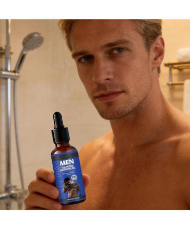  Holdes Men's Massage Oil - 30ml - Soothing and Invigorating Gel - Enhancement Oil for Men - For Increased Size - Longer Lasting and More Intense Performance - Buy Online on GoSupps.com