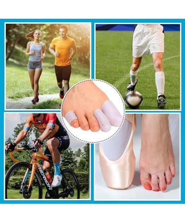 JJKTO GEL Toe Caps - Breathable Silicone Anti-Friction Toe Protectors for Women (10PCs) | Reduce Friction & Protect Toes - Buy Online on GoSupps.com