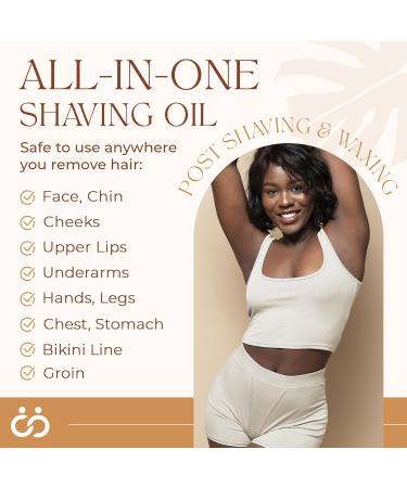 Efua Oil Ingrown Hair Removal and Razor Bump Stopper Oil for Shaving and Waxing Natural Neem Oil for Skin w/ Tea Tree Oil Removes Razor Bumps Redness and Razor Burn 0.5 oz - Relief from Ingrown 0.5 Fl Oz - Buy Online on GoSupps.com