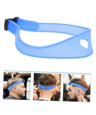Silicone Hair Cutting Guide | Fade & Shaping Template Tool - 56x4cm Blue for Precision Haircuts - Buy Online on GoSupps.com