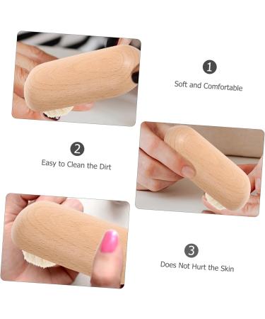 BELLIFFY Nail Cleaning Brush Nail Scrubber Finger Nail Brush to Clean Nails Nail Scrub Brush Nail Brushes for Cleaning Wooden Nail Brush Fingernail Brush Nail Brush for Cleaning Fingernails - Buy Online on GoSupps.com