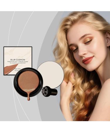  Niesel Face Cushion Foundation - 15g Waterproof & Sweat Resistant Foundation Air Cushion Mushroom Foundation for Sensitive and Mature Skin Ideal for Use - Buy Online on GoSupps.com