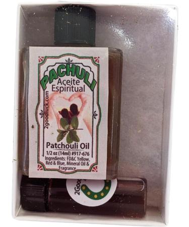 Patchouli Spiritual Oil | 1 Dram Perfume Set for Magic & Rituals - Aceite Espiritual Perfumado - Buy Online on GoSupps.com