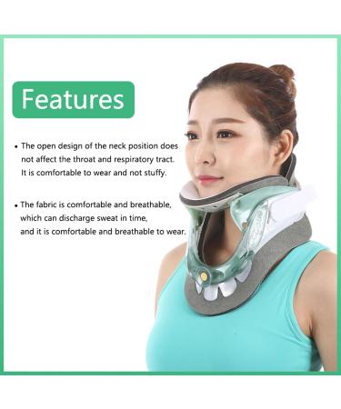 LEgdor Cervical Neck Traction Device Adjustable Ergonomic Neck Stretcher for Pain Relief Cervical Spine Alignment Neck Brace with Airbag Support Best Gifts A - Buy Online on GoSupps.com