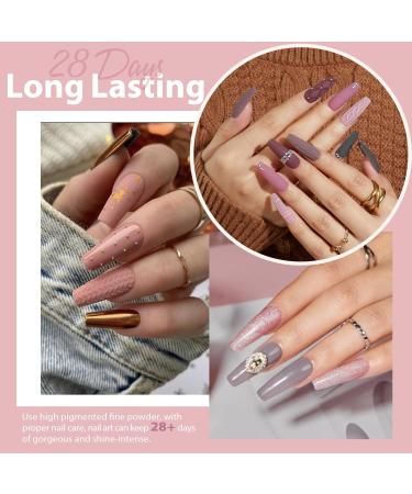 AZUREBEAUTY 30Pcs Dip Powder Nail Kit - Translucent Nude Pink Dipping Liquid Set Matte Top Coat & Recycling Tray for DIY Nail Art - Perfect for Home & Salon Use - Buy Online on GoSupps.com