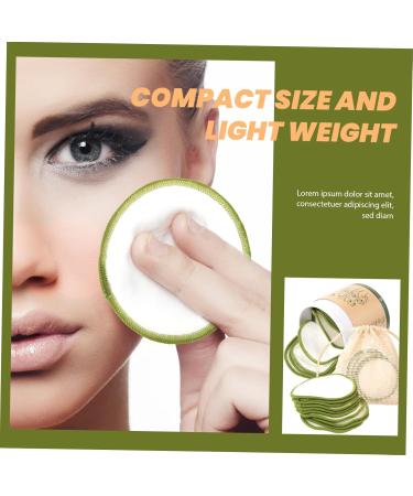ORFOFE 1 Set cotton pads for face washable makeup remover pads face cleansing pads exfoliating cotton rounds makeup pads make up removers pads makeup rounds Paper cleaning cotton the face - Buy Online on GoSupps.com