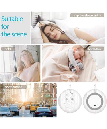 DTT Sleep White Noise MachineSleep Sound Machine10 Soothing Natural for BabyAdultBuilt in USB TimerPortable for Nursery Travel Excitement - Buy Online on GoSupps.com