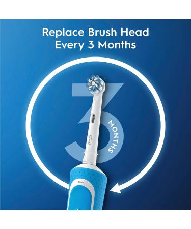 Oral-B Pro 400 Sensitive Vitality Electric Toothbrush with (2) Brush Heads Rechargeable Blue Sensitive Toothbrush - Buy Online on GoSupps.com