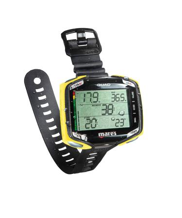 Mares Quad Computer Black/Yellow