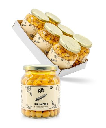 KoRo - Organic lupins in salt water 6 x 190 g - Buy Online on GoSupps.com