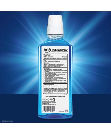 ACT Anti-Cavity Fluoride Rinse Icy Cool Mint 18oz - Value Pack of 2 - Buy Online on GoSupps.com
