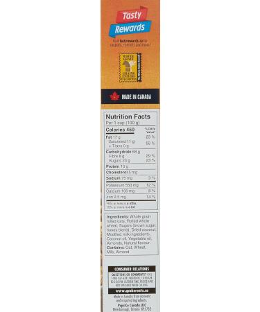 Quaker Harvest Crunch Original Granola Cereal 475 g Original 475 g (Pack of 1) - Buy Online on GoSupps.com