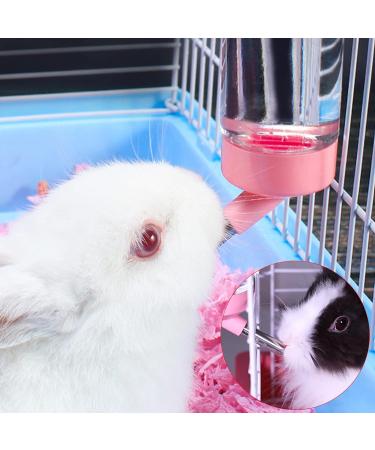BREUAILY 3Pcs Animal Drinking Bottle 500ml Plastic Guinea Pig Water Bottle Non Drip Hanging Hamster Automatic Water Feeder for Rabbit Guinea Pig Gerbil Chinchillas (Random Color) - Buy Online on GoSupps.com