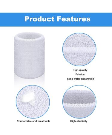 6-Piece Welding Tape Wrist Bands - Sports Absorbing Bracelets for Men | Ideal for Tennis Basketball Running & Gym - Buy Online on GoSupps.com