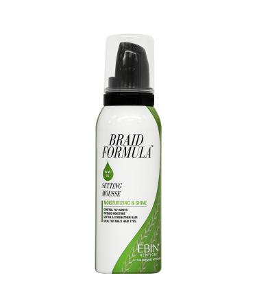 EBIN NEW YORK Braid Formula Setting Mousse (2.7 oz Olive Oil)