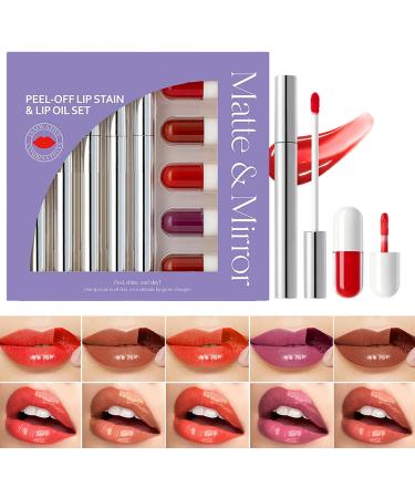 Gloss Labial - 10 Pi ces Couleur L vres Rouge L vres Longue Tenue Pour Routine Beaut Port Quotidien Mariage Filles Maison Rencontres Voyage Trajets - Buy Online on GoSupps.com