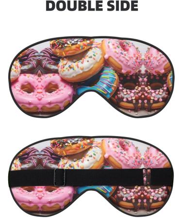 Donuts Sleep Mask | Adjustable Breathable Fashionable Eye Mask for Ultimate Comfort - Shop Internationally - Buy Online on GoSupps.com