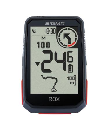 SIGMA SPORT ROX 4.0 Black | Wireless bike computer GPS & navigation including mount | Outdoor with altitude measurement ROX 4.0 Black - Buy Online on GoSupps.com